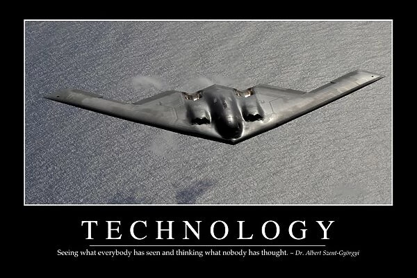 Technology: Inspirational Quote and Motivational Poster