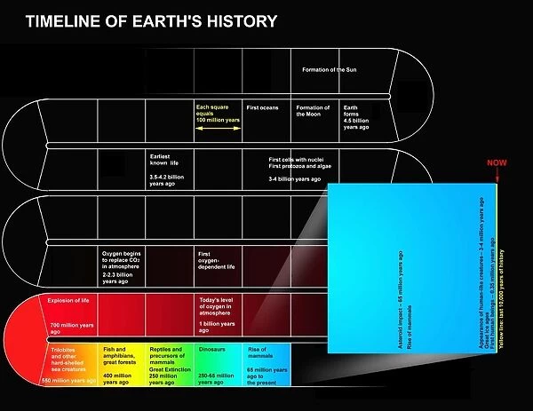 A timeline of Earths history