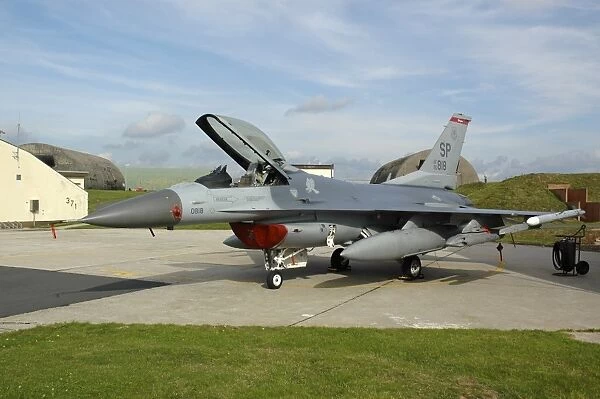U. S. Air Forces Europe F-16CJ Block 50 at Spangdahlem Air Base, Germany