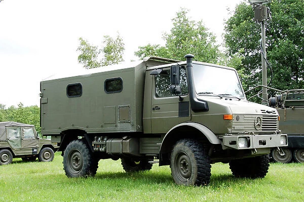 Unimog truck of the Belgian Army