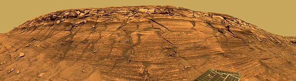 View of Burns Cliff on Mars