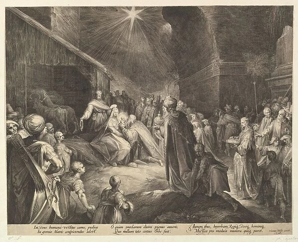 The Adoration of the Magi, ca. 1625. Creator: Jan Muller