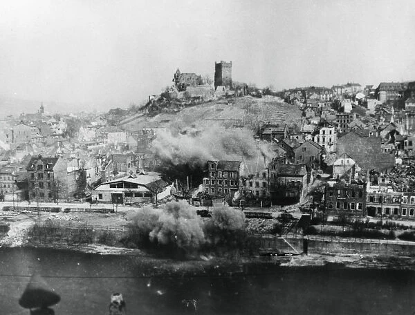 Bombardment of Bingen, Germany, March 1945
