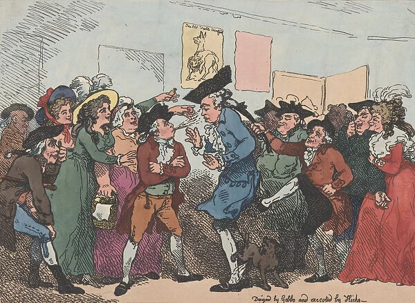 The Branded Bully, or the Ass Stripp d of the Lions Skin, 1786. 1786