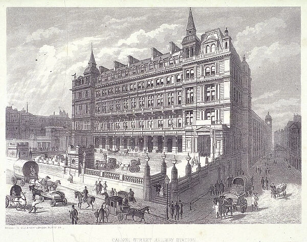 Cannon Street Station, London, c1883