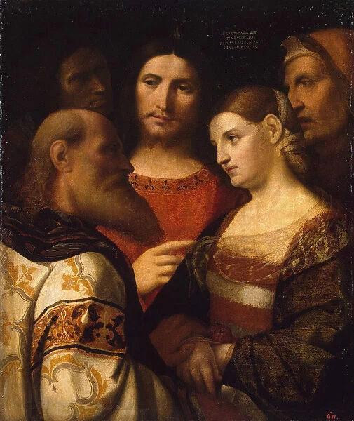 Christ and the Woman Taken in Adultery, 1510