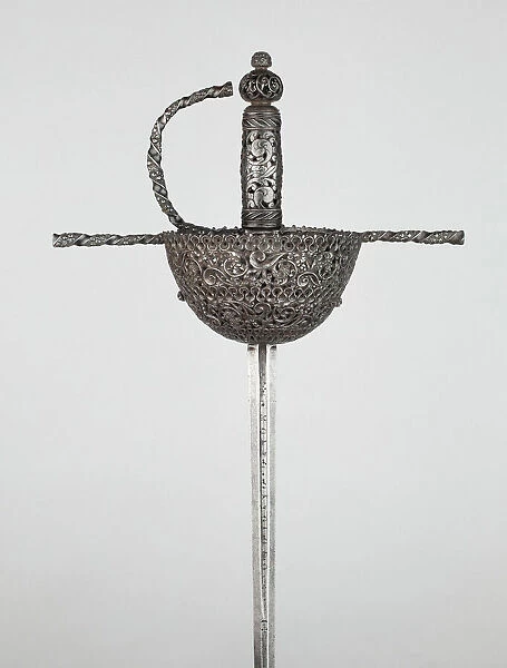 Cup-Hilted Rapier, Italy, 1670  /  90. Creator: Unknown