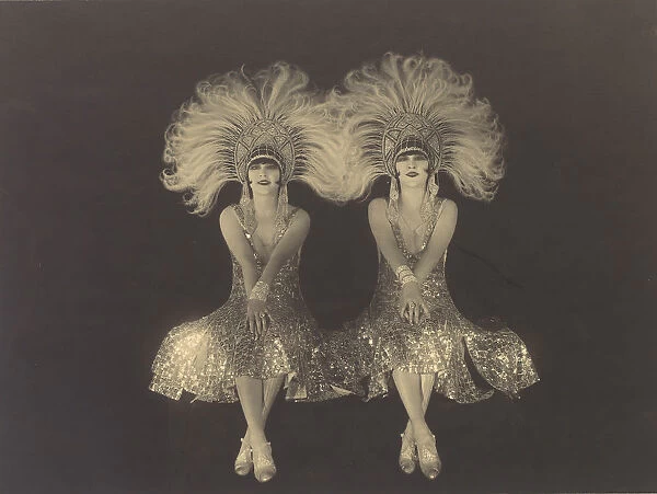 The Dolly Sisters, 1920s. Creator: Walery