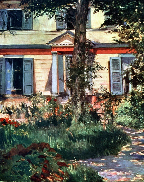 The House at Rueil, 1882 (1926). Artist: Edouard Manet