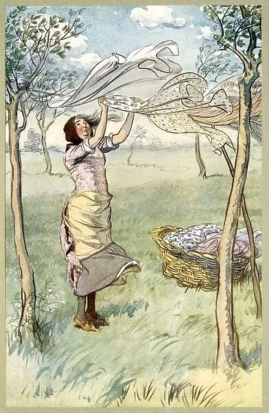 I wash, wring And do it all myself, from The Merry Wives of Windsor, pub. 1910