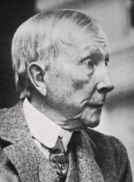 John D Rockefeller, American tycoon and philanthropist, in his later years, 20th century