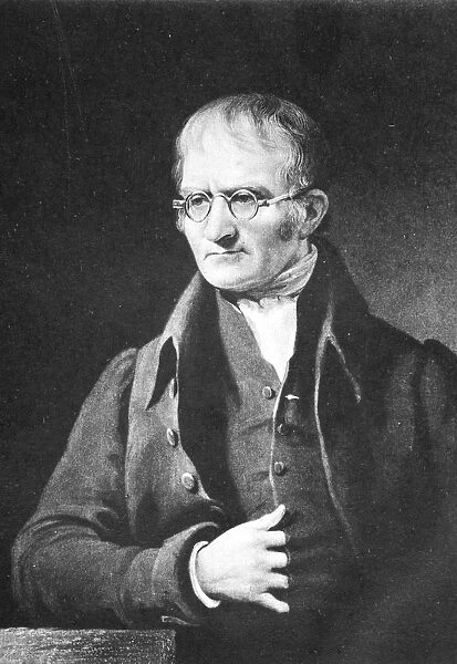 John Dalton, English chemist, c1834 (1902)