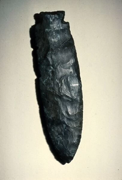North American Indian Archaic Stone chipped Spear Point, Paleolithic