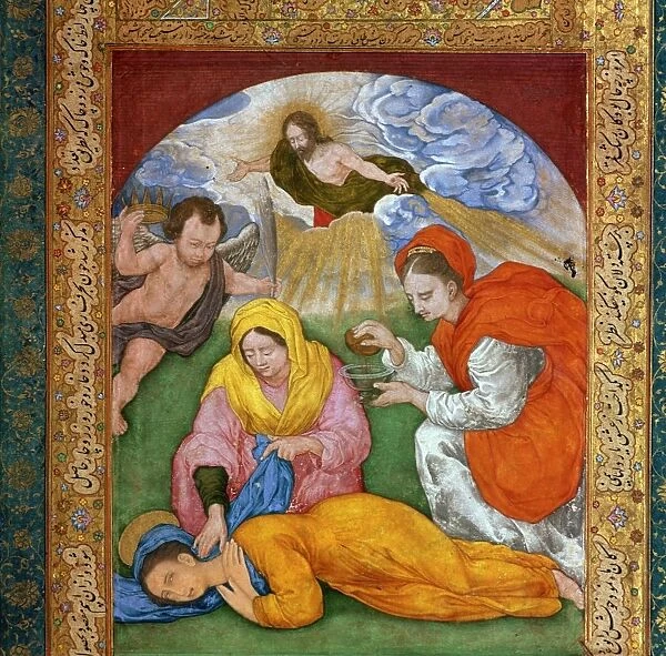 Painting of the martyrdom of St Cecilia, 3rd century