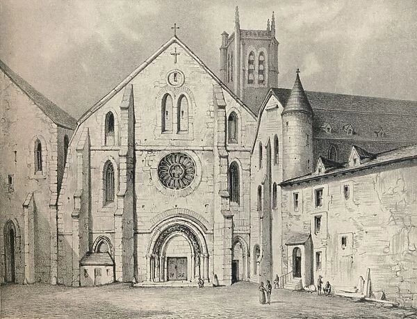 The Portal of the Abbey of St Genevieve, 1915