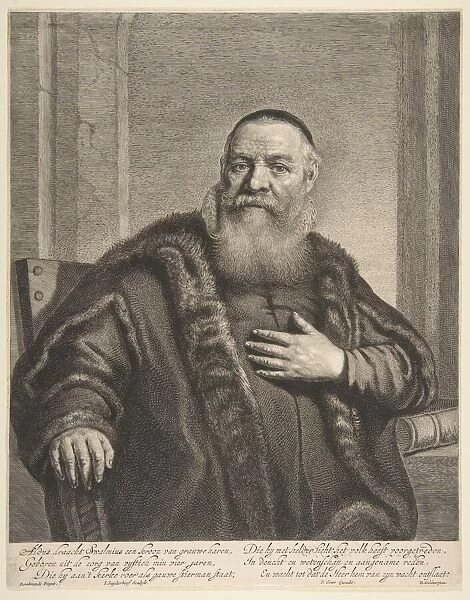 Portrait of Eleazor Swalmius. n. d. Creator: Jonas Suyderhoef