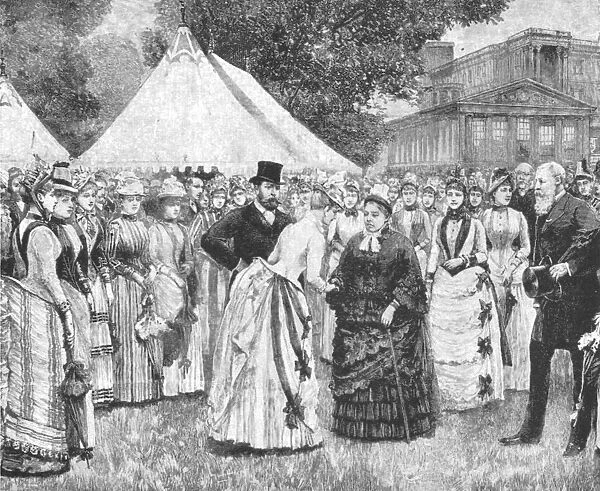 Queen Victorias Jubilee Garden Party at Buckingham Palace, June 29, 1887, (1901)