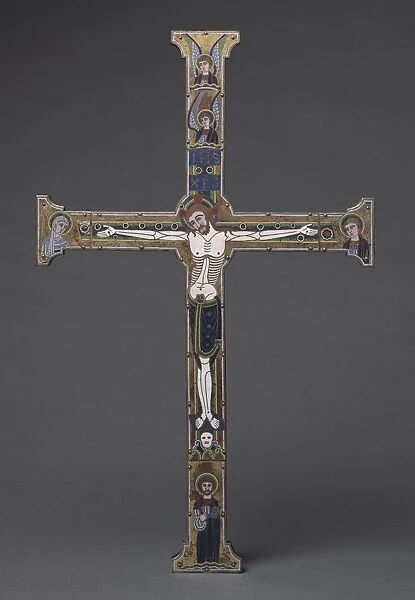 The Spitzer Cross, c. 1190. Creator: Master of the Royal Plantagenet Workshop (French)