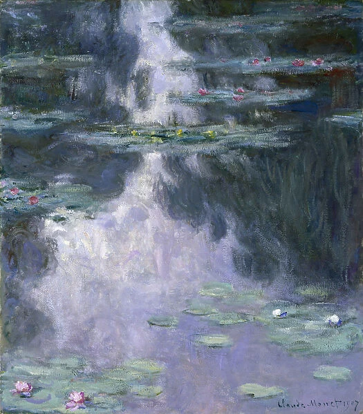 Water Lilies (Nympheas), 1907. Artist: Monet, Claude (1840-1926)
