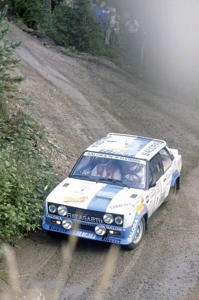 1000 Lakes Rally, Finland. 29-31 August 1980: Markku Alen  /  Ilkka Kivimaki, 1st position