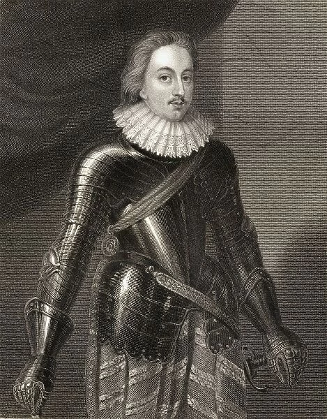 Henry Prince Of Wales 1594-1612 From The Book 'Lodges British Portraits'Published London 1823