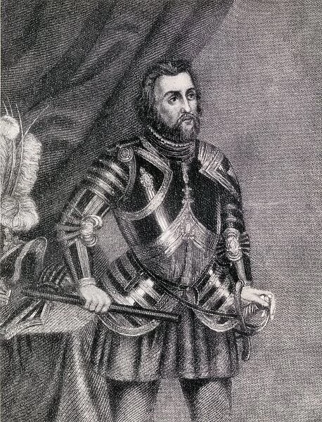Hernan Cortes, Marques Del Valle De Oaxaca, 1485-1547. Spanish Conquistador