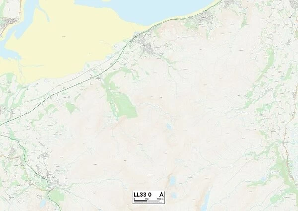 Conwy LL33 0 Map