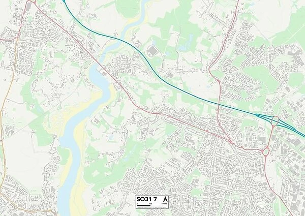 Eastleigh SO31 7 Map