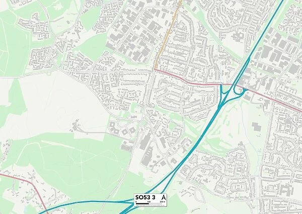 Eastleigh SO53 3 Map