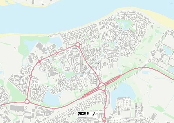 Greenwich SE28 8 Map