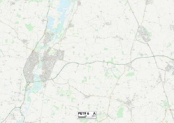Huntingdonshire PE19 6 Map