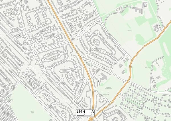 Liverpool L19 4 Map