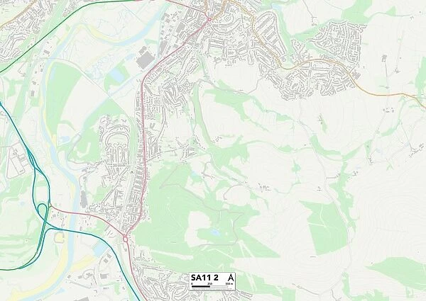 Neath Port Talbot SA11 2 Map