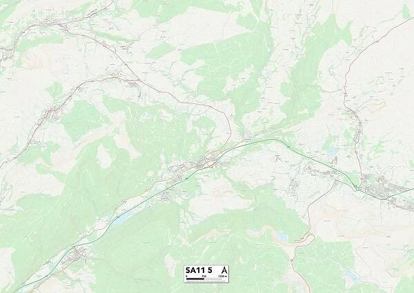 Neath Port Talbot SA11 5 Map