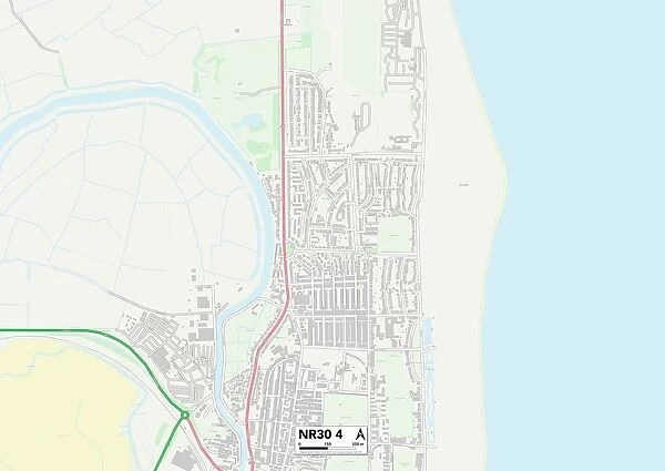 Norfolk NR30 4 Map