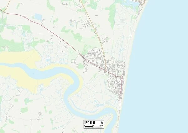 Suffolk Coastal IP15 5 Map