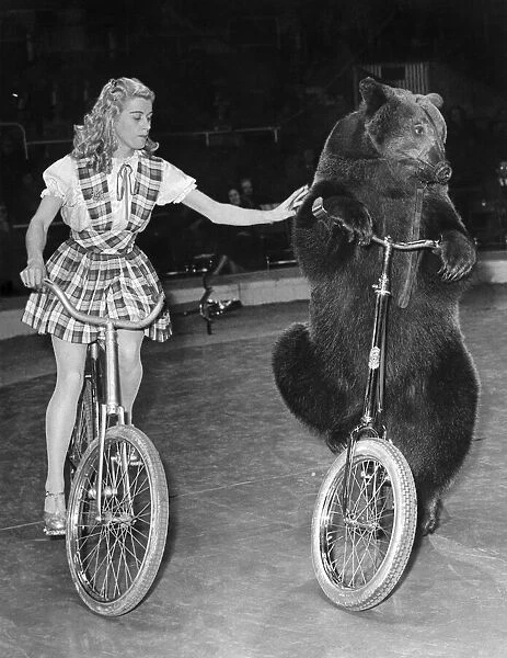 Dress Rehearsal of Jack Hyltons circus at Earls Court, London