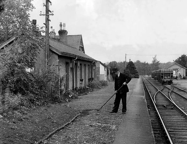 Mr. John Rumney, the 64 year old porter at Eastgate Railway Station, Durham