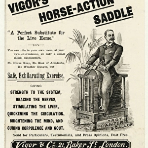 Advert / Vigor Saddle 1896