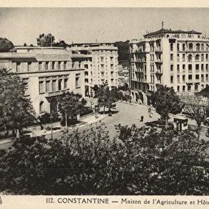 Agriculture House and Hotel Cirta, Constantine, Algeria