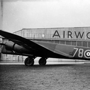 Armstrong Whitworth Whitley I K7202 at Airwork