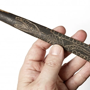 Bone knife from Papua New Guinea