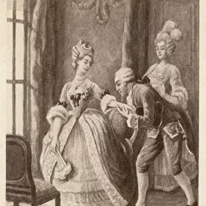Casanova meeting the Duchess of Northumberland