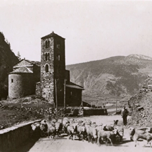 Church in Canillo, Valleys of Andorra, Andorra