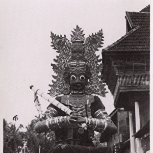 Cochinchina Region, Vietnam - Elaborate Hindu Temple Statue
