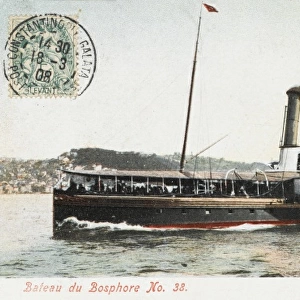 Constantinople Ferryboat on the Bosphorus