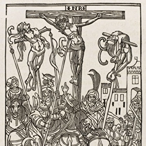 Crucifixion Wqoodcut