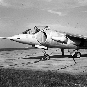 The first Hawker P1127 XP831 at RAE Bedford