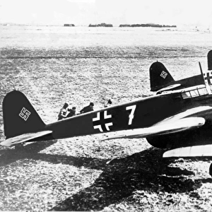 Focke Wulf FW 187A trio of this twin engined losing com