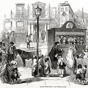 Giant Street Organ, London 1846